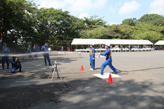 令和元年度自衛消防訓練審査会女子隊優勝男子隊準優勝